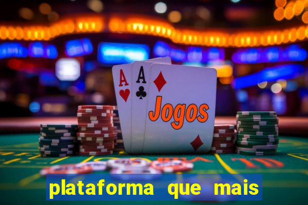 plataforma que mais paga no fortune tiger